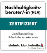 Zertifiziert als Nachhaltigkeitsberater (HLA)